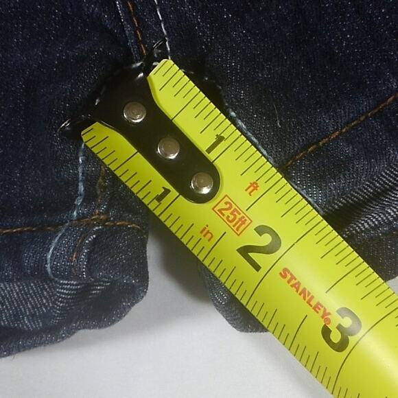 Hydrant Premium Denim Co Denim Shorts with Button Down Flaps SZ 7 - Picture 4 of 7